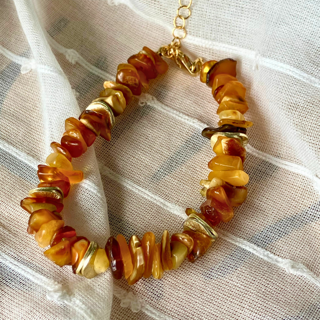 Amber Glow Bracelet
