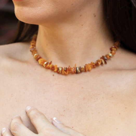 Amber Glow Choker