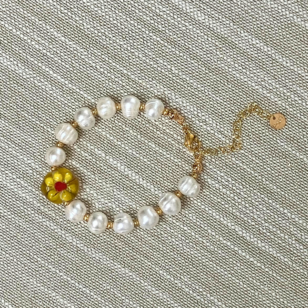 Fiore Pearl Bracelet