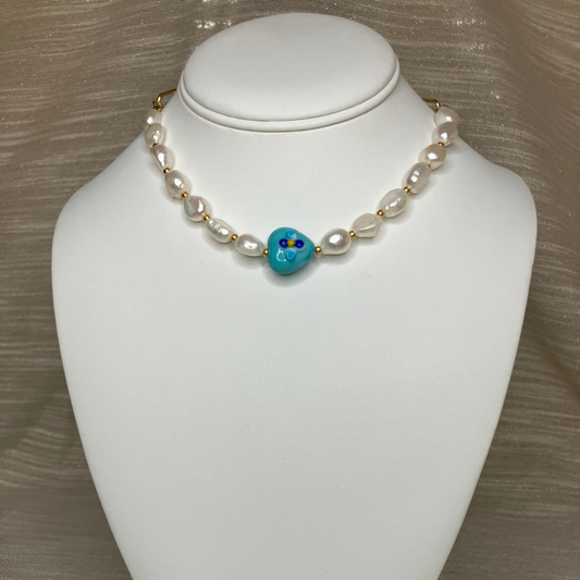 Coastal Heartline Necklace