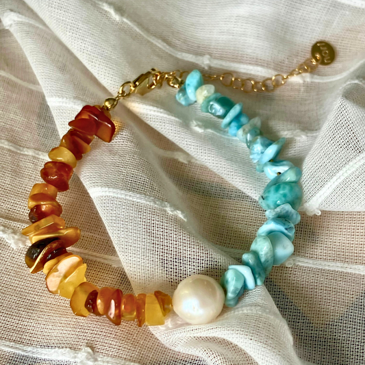 Caribbean Gem Trio Bracelet