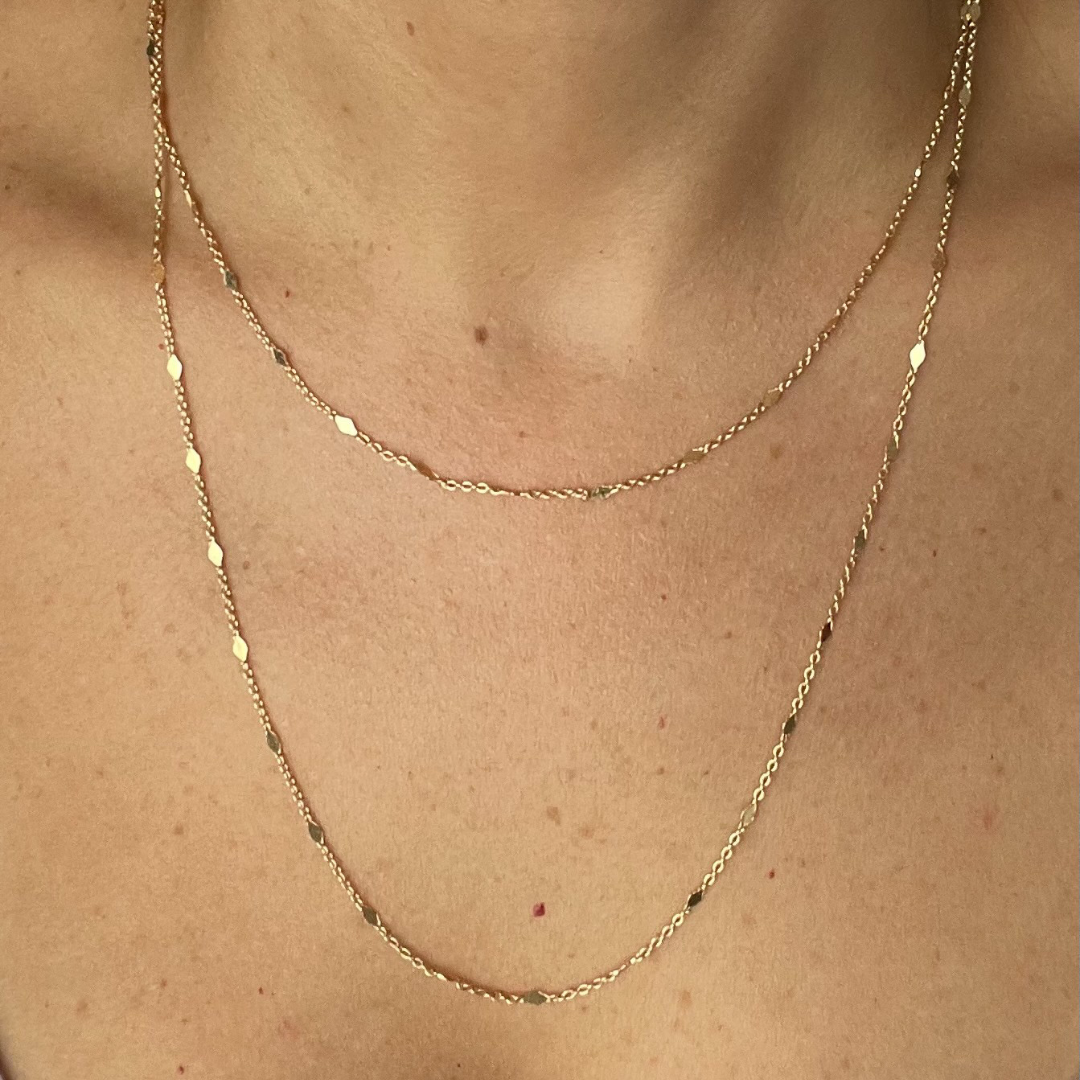 Golden Glow Layer Necklace