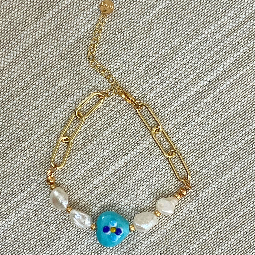 Coastal Heartline Bracelet