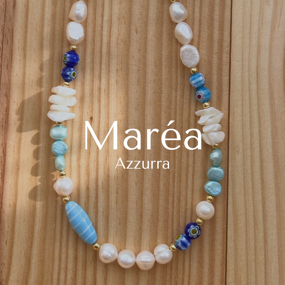 Maréa Azzurra Pearl Necklace