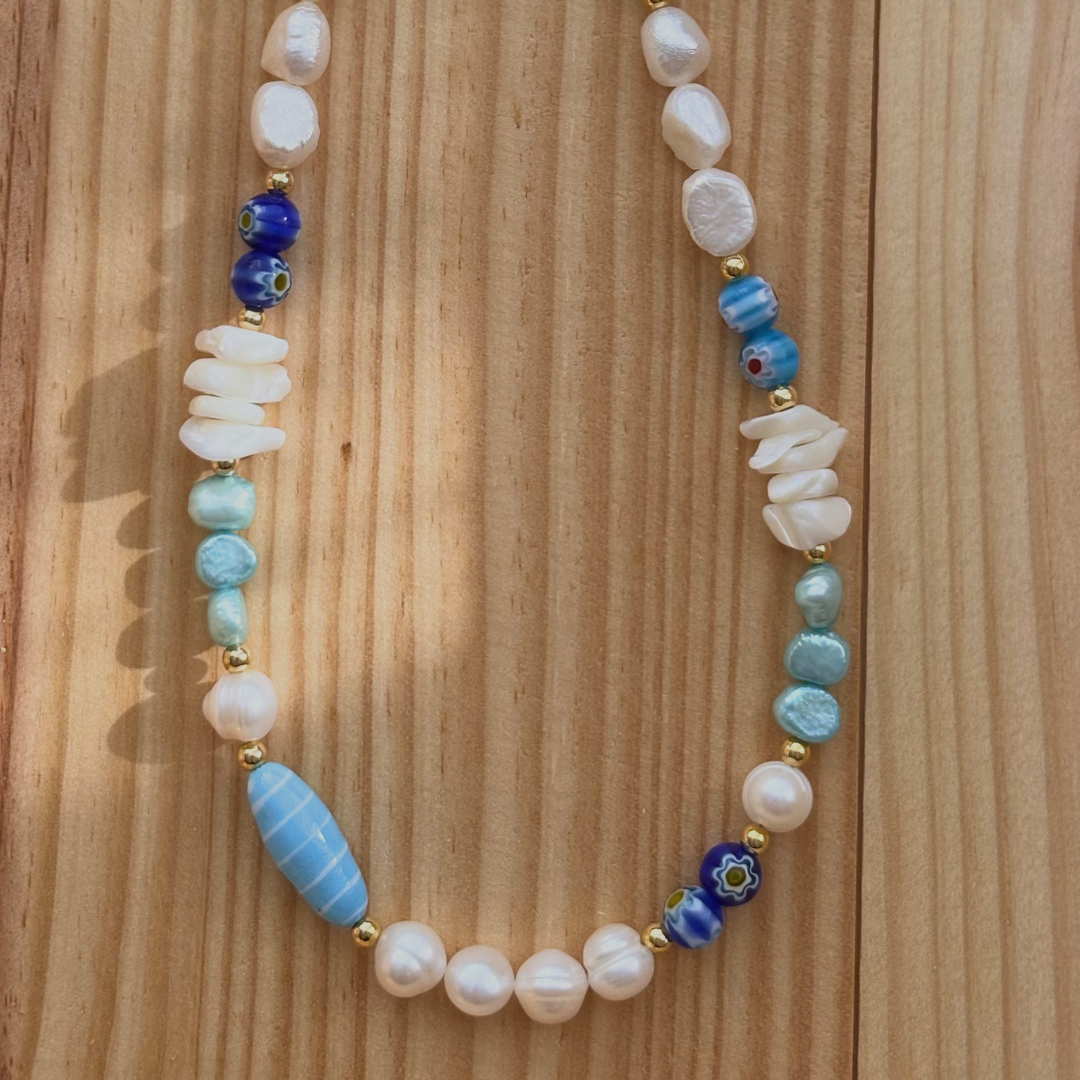 Maréa Azzurra Pearl Necklace