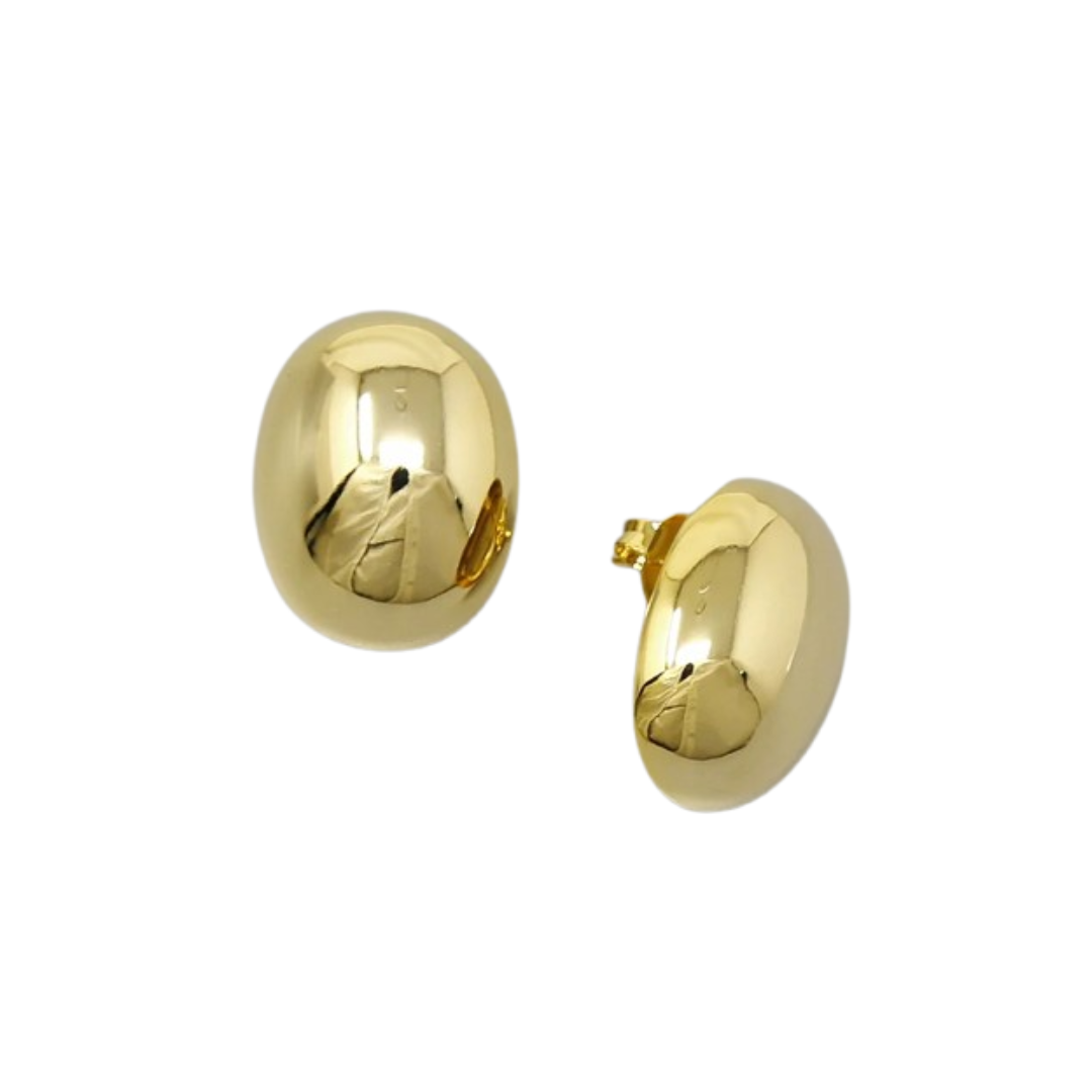 Oval Arc Earrings