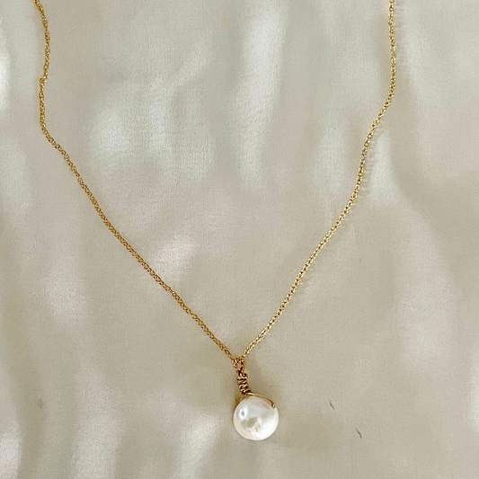 Seaside Dreams Pearl Necklace