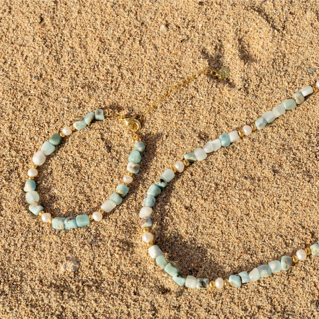 Treasure Trove Larimar Necklace