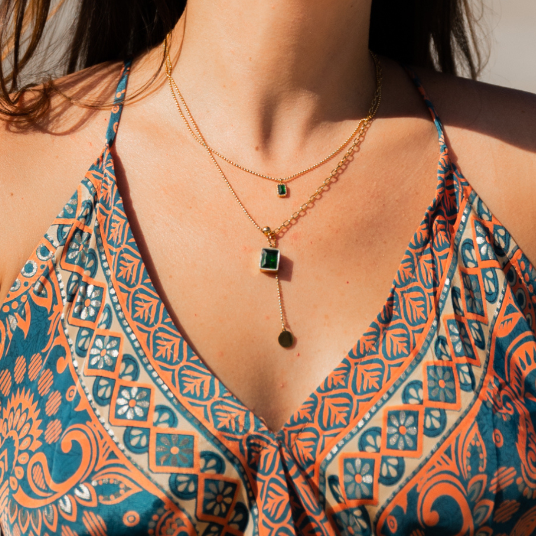 Verde Luz Pendant Necklace